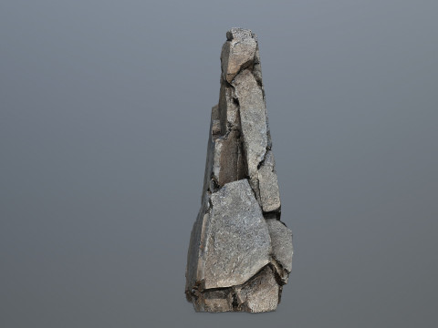Cliff rocks 3D 模型