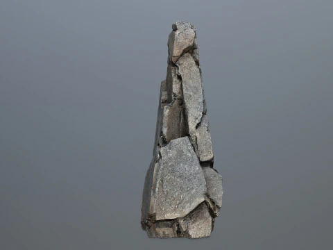 Cliff rocks 3D Model