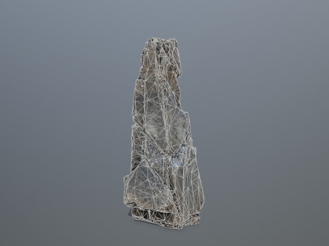 Cliff rocks 3D 模型