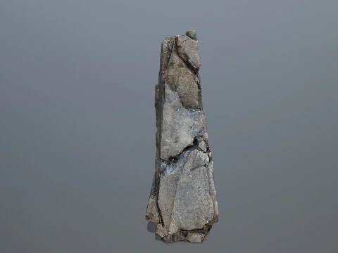 Cliff rocks 3D Model