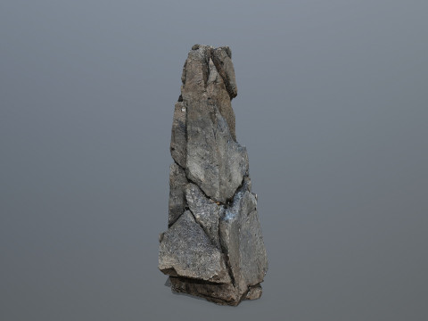 Cliff rocks 3D 模型