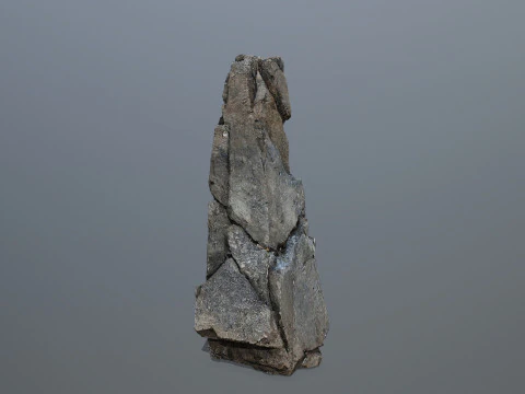 Cliff rocks 3D Model