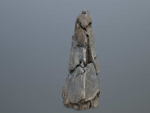 Cliff rocks 3D 模型