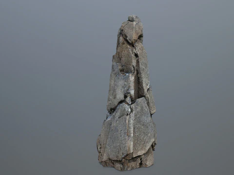 Cliff rocks 3D Model