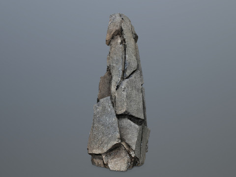 Cliff rocks 3D 模型