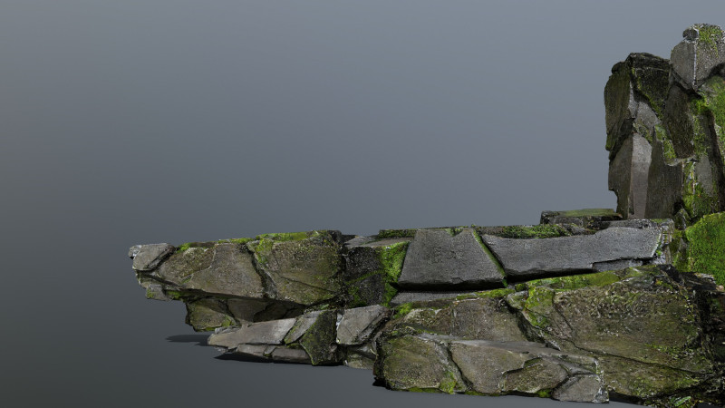 Cliff rocks Modelo 3D .c4d .max .obj .3ds .fbx .stl .blend 