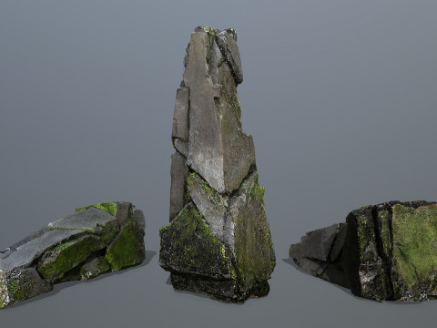 Cliff rocks Modelo 3D