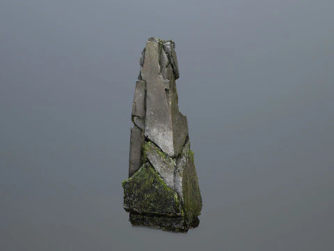 Cliff rocks 3D Model