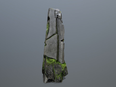 Cliff rocks Modelo 3D