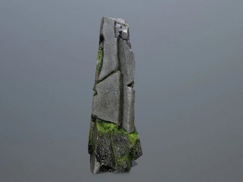 Cliff rocks 3D Model