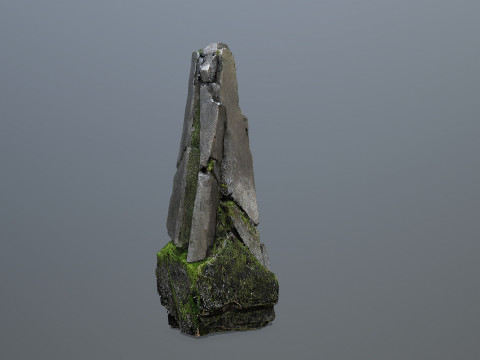 Cliff rocks Modelo 3D