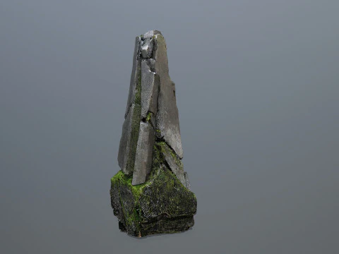 Cliff rocks 3D Model