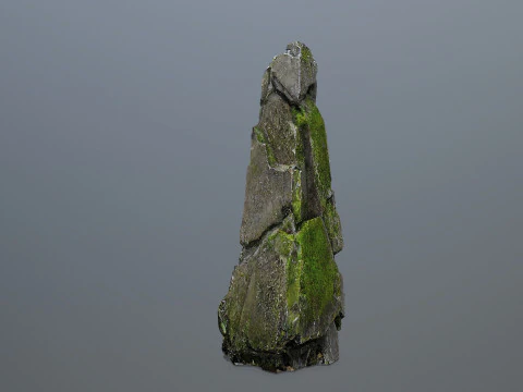 Cliff rocks 3D Model