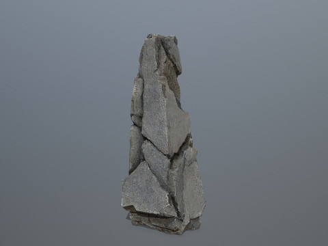 Cliff rocks 3Dモデル