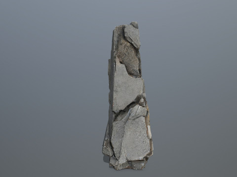 Cliff rocks 3Dモデル