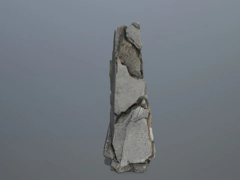 Cliff rocks 3D Model