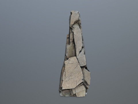 Cliff rocks 3Dモデル