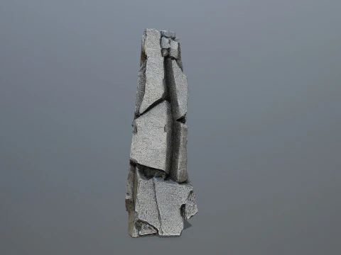 Cliff rocks 3D Model