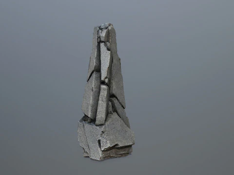 Cliff rocks 3D Model