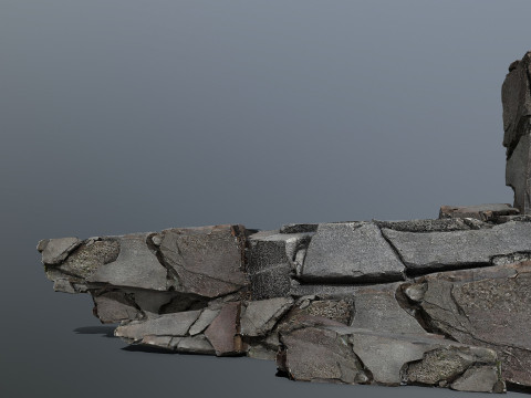 Crystal rocks Model 3D