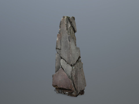 Crystal rocks 3D Model