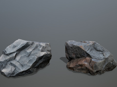 Cliff rocks 3D 모델