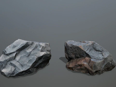 Cliff rocks 3D Model