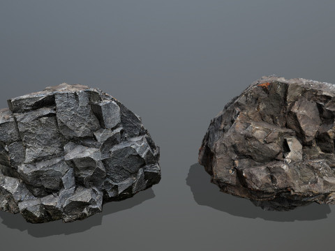Cliff rocks 3D 모델