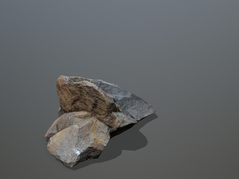 Cliff rocks 3D 모델