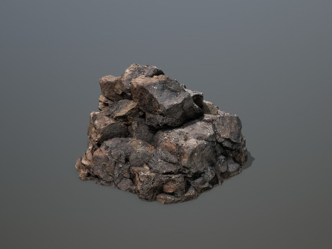 Cliff rocks 3D 모델