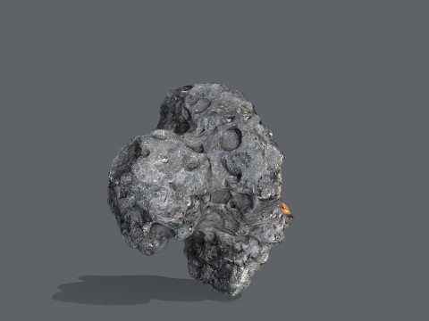 Asteroid set 3D मॉडल