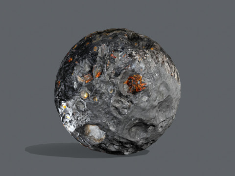 Asteroid set 3D मॉडल