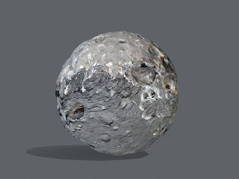 Asteroid set 3D मॉडल