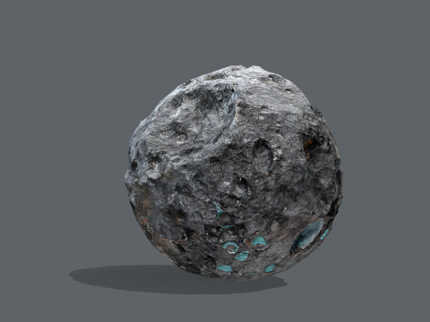 Asteroid set 3D मॉडल