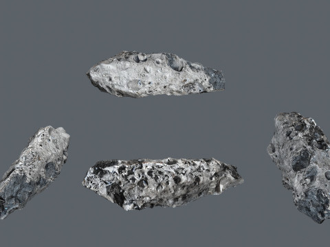 Asteroid set 3D मॉडल