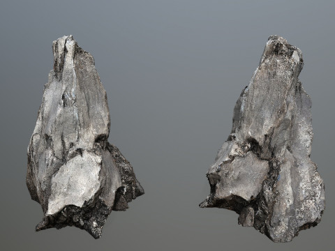 Old cliff rocks Modelo 3D