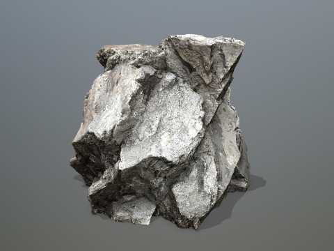 Old cliff rocks Modelo 3D