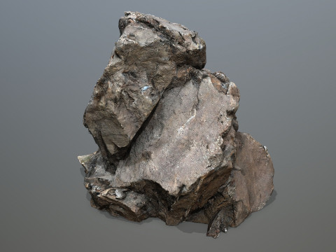 Old cliff rocks Modelo 3D