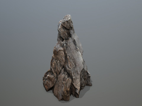 Old cliff rocks Modelo 3D