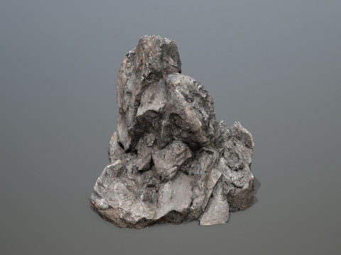 Old cliff rocks Modelo 3D