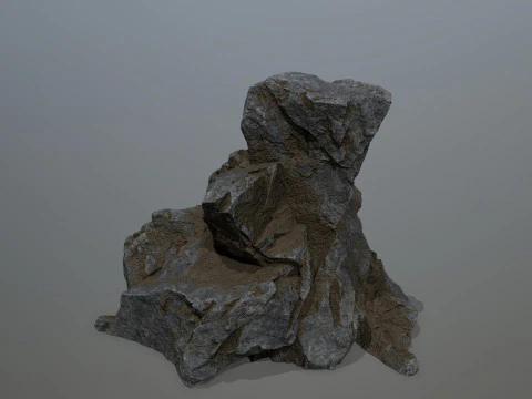 Cliff rocks 3D Model