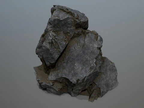 Cliff rocks 3D Model