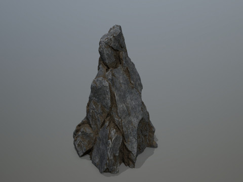Cliff rocks Model 3D