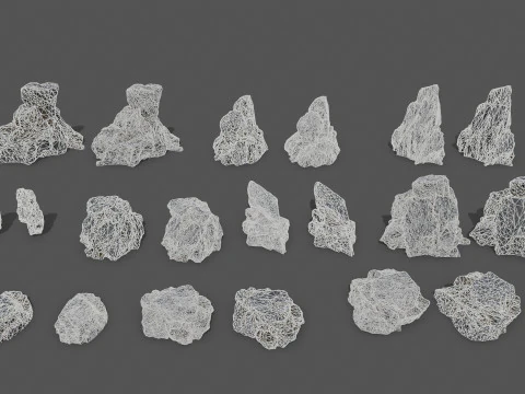 Cliff rocks 3D Model