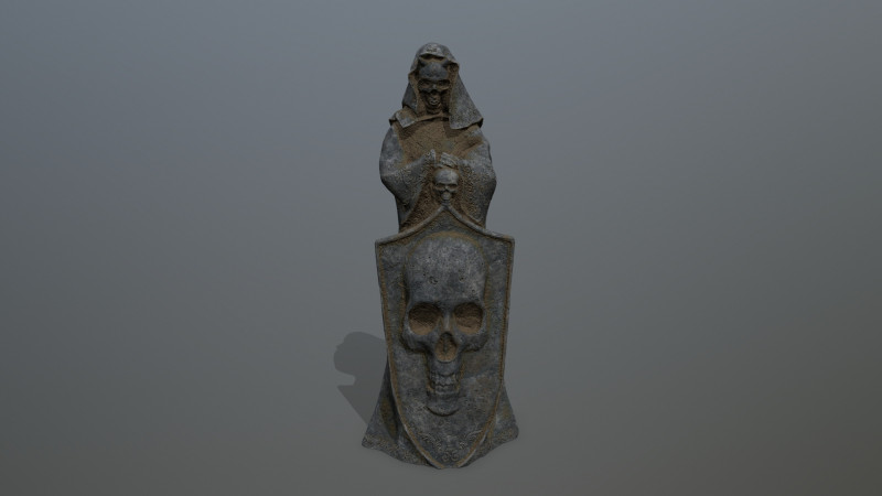 Statue 2 Modelo 3D .c4d .max .obj .3ds .fbx .stl .blend 