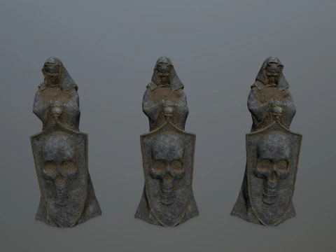 Statue 2 3D Model