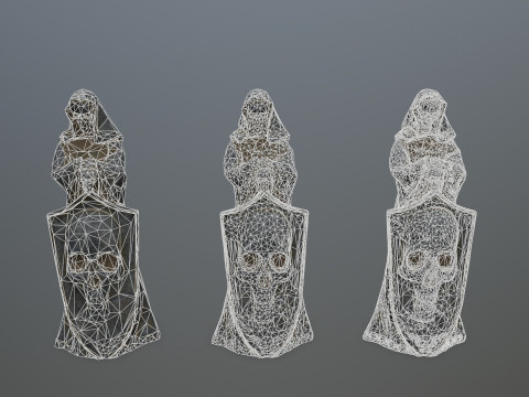 Statue 2 Modelo 3D