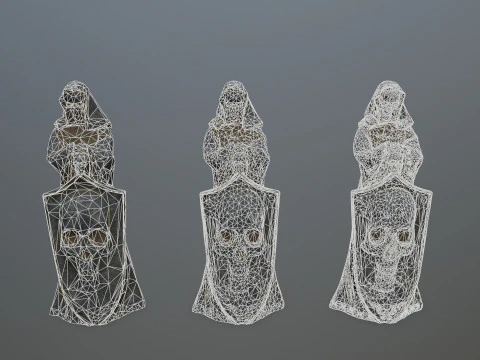 Statue 2 3D Model