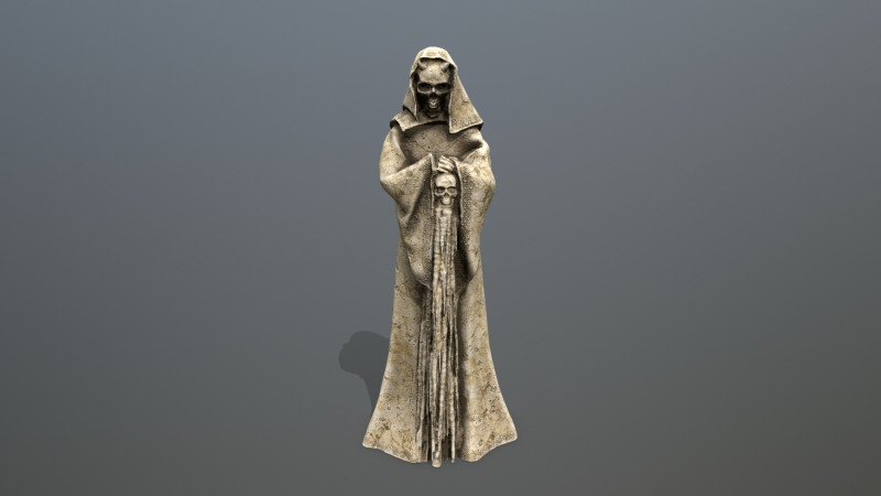 Statue 3 3D Model .c4d .max .obj .3ds .fbx .stl .blend 