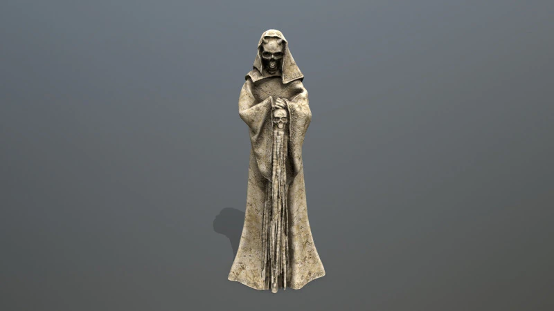 Statue 3 3D Model .c4d .max .obj .3ds .fbx .stl .blend 